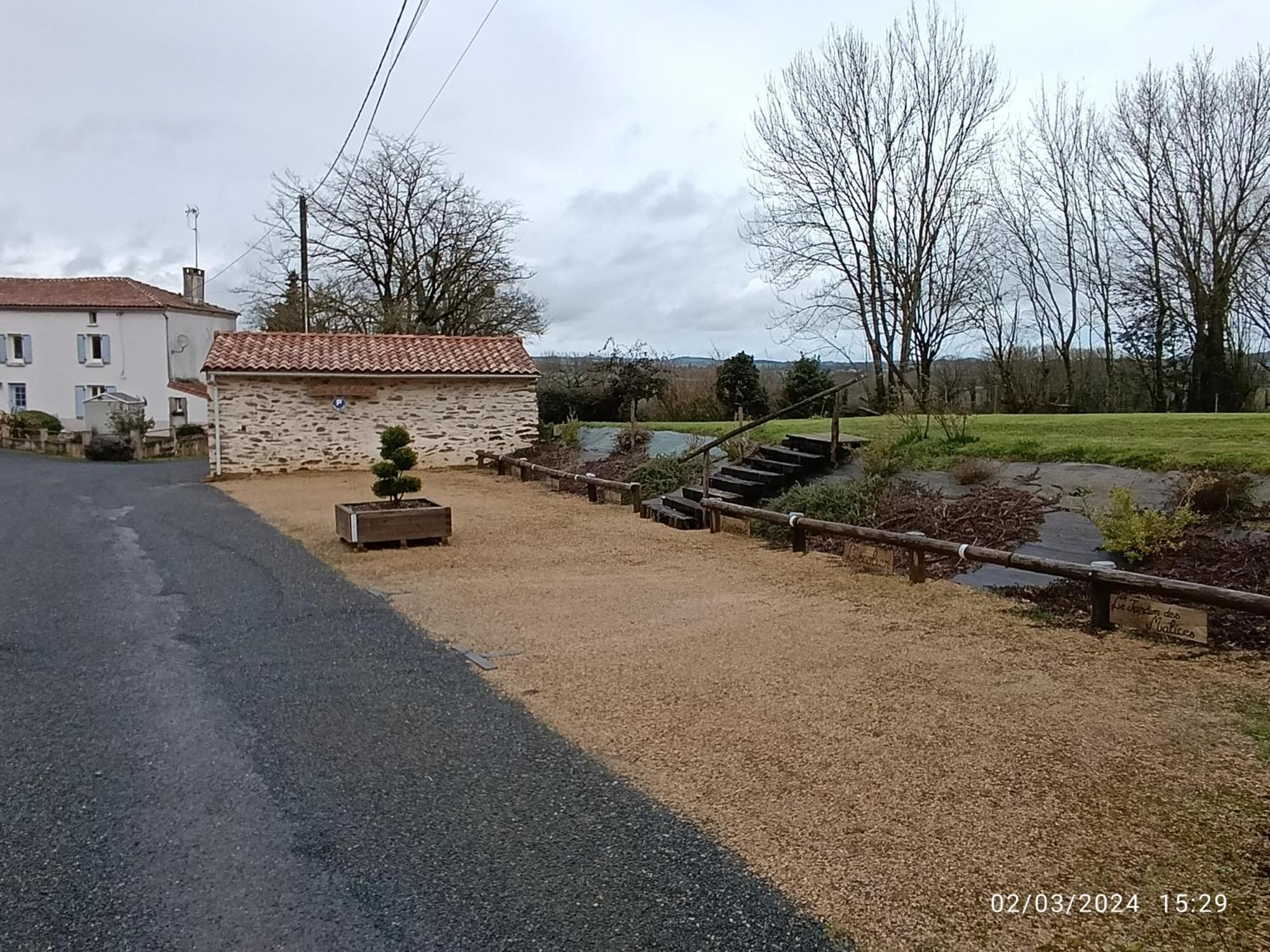 Gites De La Bibudiere Le Boupere Exterior photo